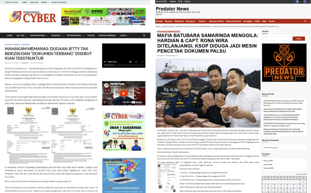 2 situs indcyber.com dan predator.news