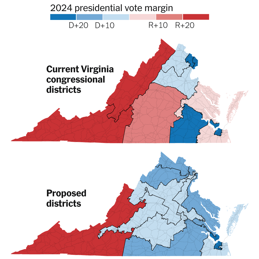 Rekor Partisipasi Pemilih Awal Warnai Referendum Redistricting Krusial Virginia