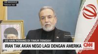 Iran Tegaskan Tutup Pintu Negosiasi dengan AS di Tengah Eskalasi Ketegangan