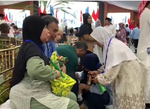 Kemeriahan Open House Idul Fitri di Istana Negara: Presiden Prabowo Sambut Langsung Ribuan Warga