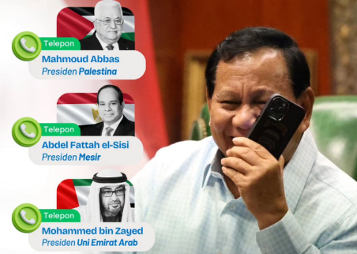 Diplomasi Idul Fitri Prabowo: Sambungan Telepon Penting ke Pemimpin Palestina hingga Malaysia