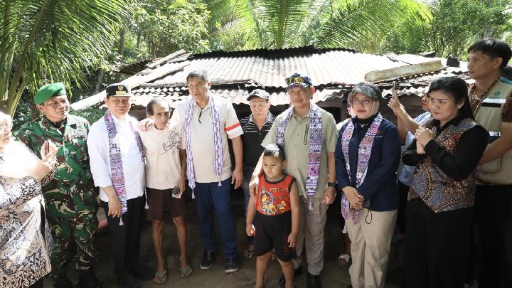 Pemerintah Genjot Renovasi 1.000 RTLH di Sitaro: Kehadiran Negara Perkuat Keadilan Sosial