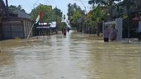 Tanggul Sungai Tuntang Jebol, Ribuan Warga Demak Mengungsi Akibat Banjir 1 Meter