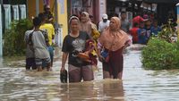 Banjir dan Longsor Terjang Sigi, Puluhan Hektare Sawah Terendam Air