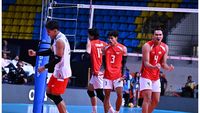Timnas Voli Putra Indonesia Ukir Sejarah, Lolos Semifinal AVC Men’s Cup
