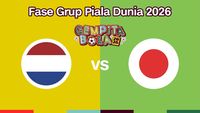 Duel Pembuka Grup F Piala Dunia 2026: Belanda Tantang Jepang di Stadion AT&T