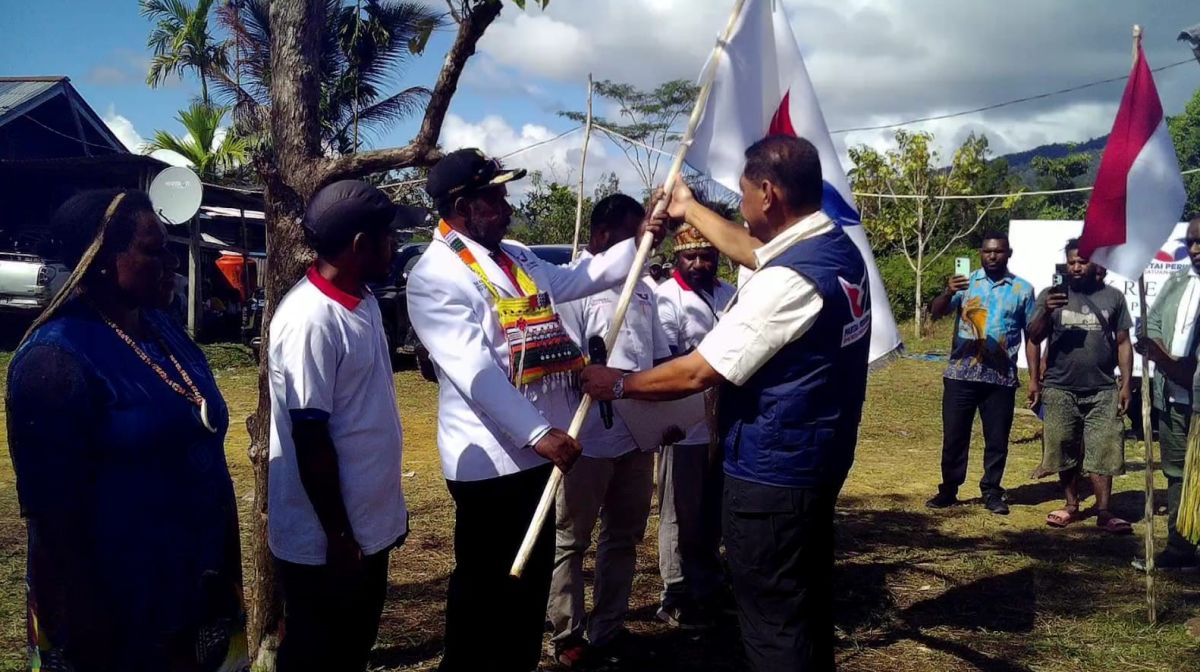 Yan Kiraklak Nakhodai Perindo Yalimo, Perkuat Komunikasi Pembangunan Akar Rumput