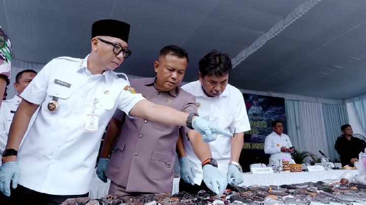 Gubernur Lampung Tegaskan Komitmen Kuat Berantas Narkotika dan Senjata Ilegal