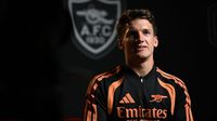 Tzolis Tegaskan Ambisi Gol dan Assist di Arsenal, Siap Jadi Mesin Serangan Baru