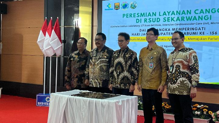 Menkes Resmikan Layanan Jantung Berteknologi Tinggi di RSUD Sekarwangi, Perkuat Kesehatan Warga Sukabumi