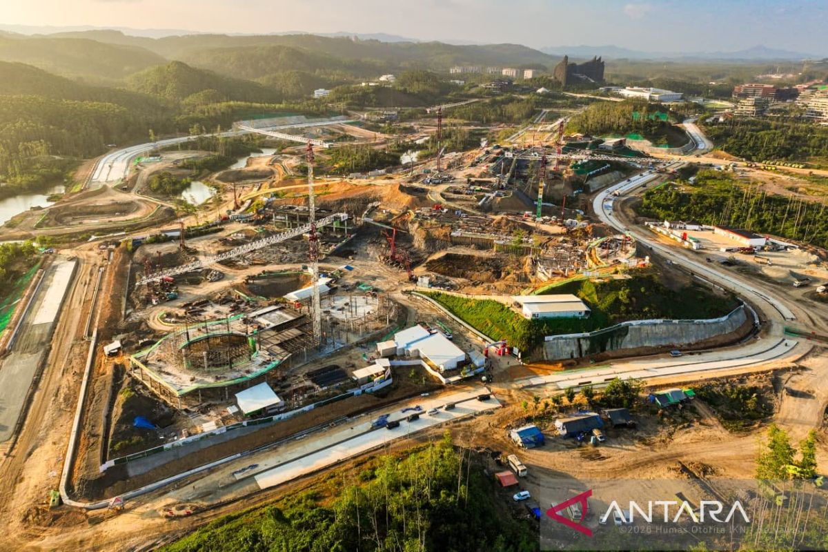 Progres Pembangunan Gedung MK dan KY di IKN Capai 12,41 Persen: Fondasi Klaster Yudikatif Terbangun