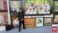 Spirit Muasis Abadi: Pameran Lukisan Pendiri NU Warnai Muktamar Ke-35 Jombang